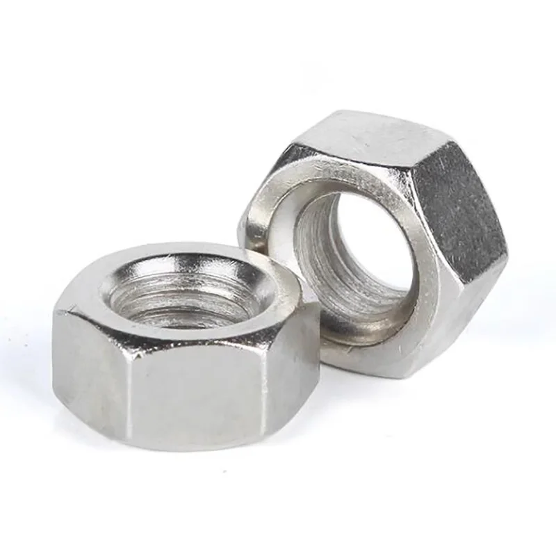 M7 Hexagon Nuts Pack stainless steel Brass 2 M7 Hexagon Nuts Pack stainless steel Brass - Image 2