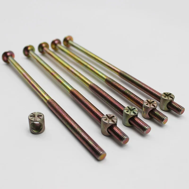 Zinc-Coated Metal Bolts and Nuts Set for Furniture 4 Zinc-Coated Metal Bolts and Nuts Set for Furniture - Image 4