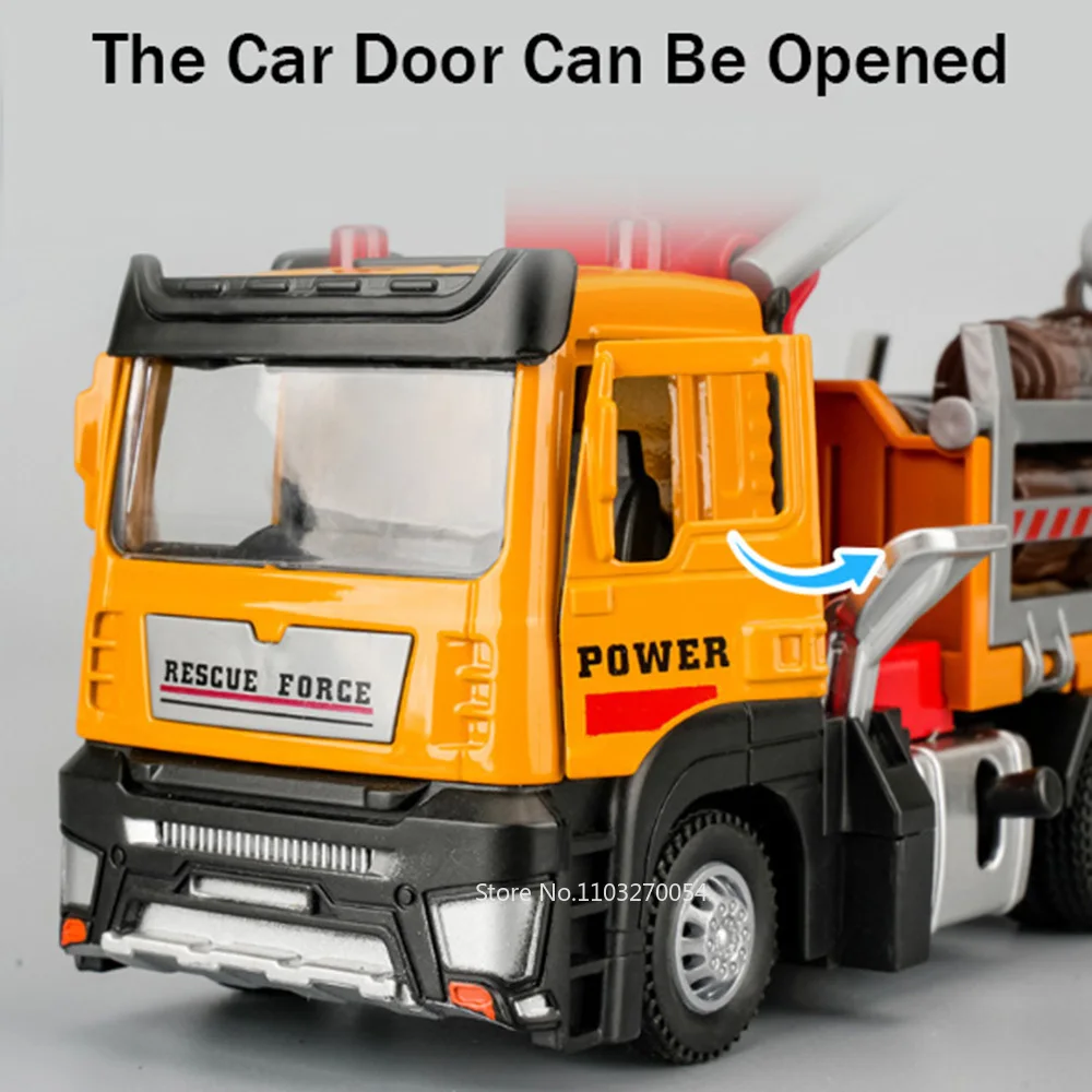 1:32 Alloy Logging Crane Toy for Collectors 3 1:32 Alloy Logging Crane Toy for Collectors - Image 3