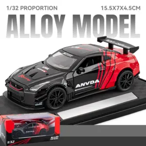 Vivid Yellow Nissan GTR R35 Diecast Model 18 Sb7938d71aefa4ce98be0f2ff19a2e240L