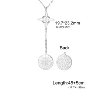 Stainless Steel Tetragrammaton Necklace 19 Sb7af935835e04bd7b2616fa73c2d1e45l