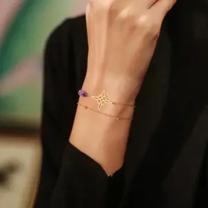 Mystical Stainless Steel Butterfly Charm Bracelet 12 Sb7ef671f50d34dcaaa09386eda30c665Y