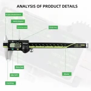 Mitutoyo 150mm Stainless Steel Digital Caliper 12 Sb8e87bc8f13441d08df308e08498fb45Z