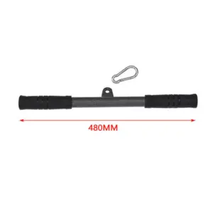 Black Fitness Straight Bar for Home Gym Training 17 Sb964efe1432f497eb59f32e3351e02edz