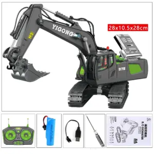 1:20 Scale RC Excavator with 12-Channel Control 16 Sb9f362679ea24aa7ab438ad033c480f3I