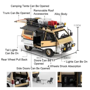1:24 Scale Off-Road Mitsubishi Delica Model 12 Sba561d8a21634f6abfa93ccdf6cf69c7X