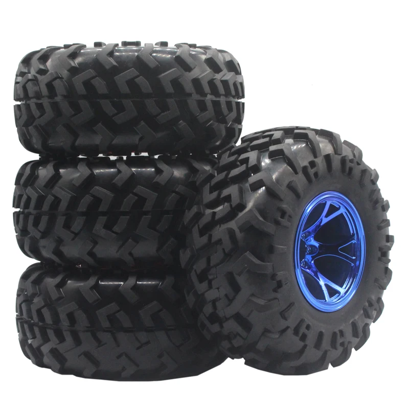 RC Monster Truck Tires & Rims Set 4pcs 5 RC Monster Truck Tires & Rims Set 4pcs - Image 5