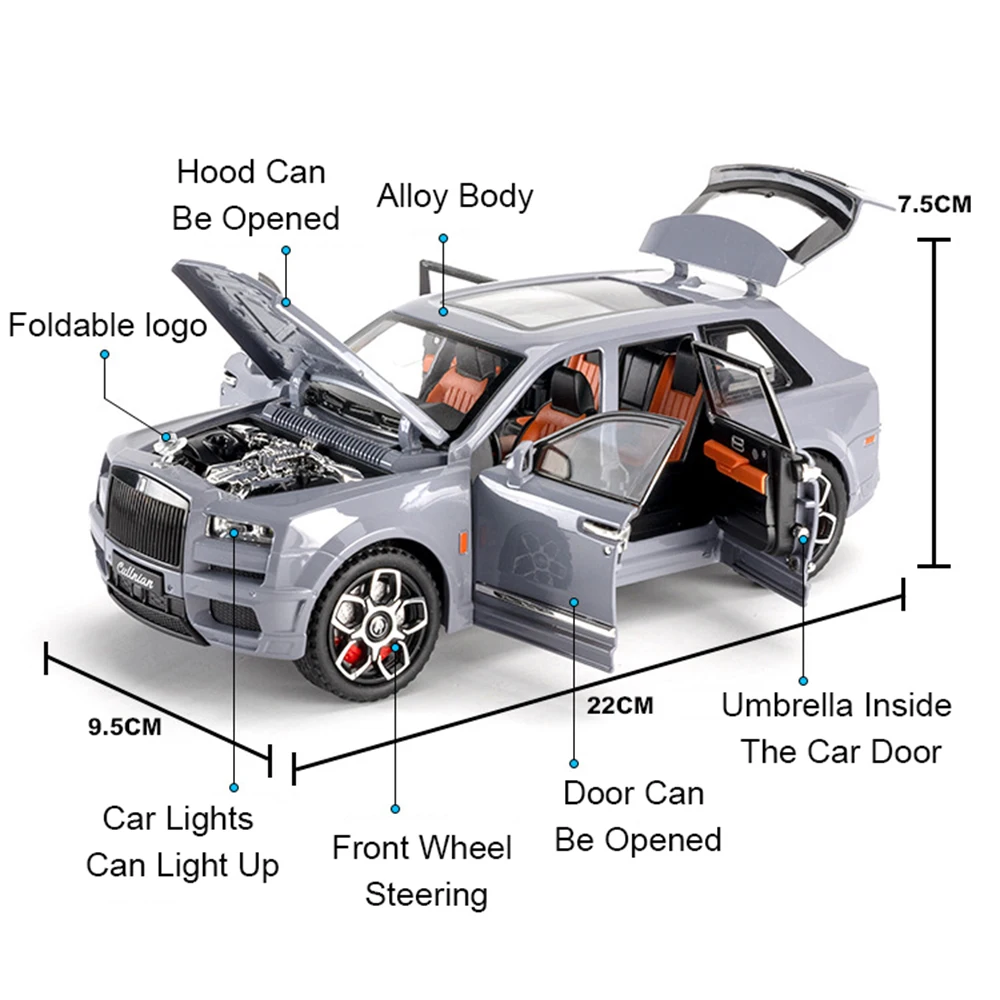 1:24 Scale Rolls-Royce Diecast Model Collection 6 1:24 Scale Rolls-Royce Diecast Model Collection - Image 6