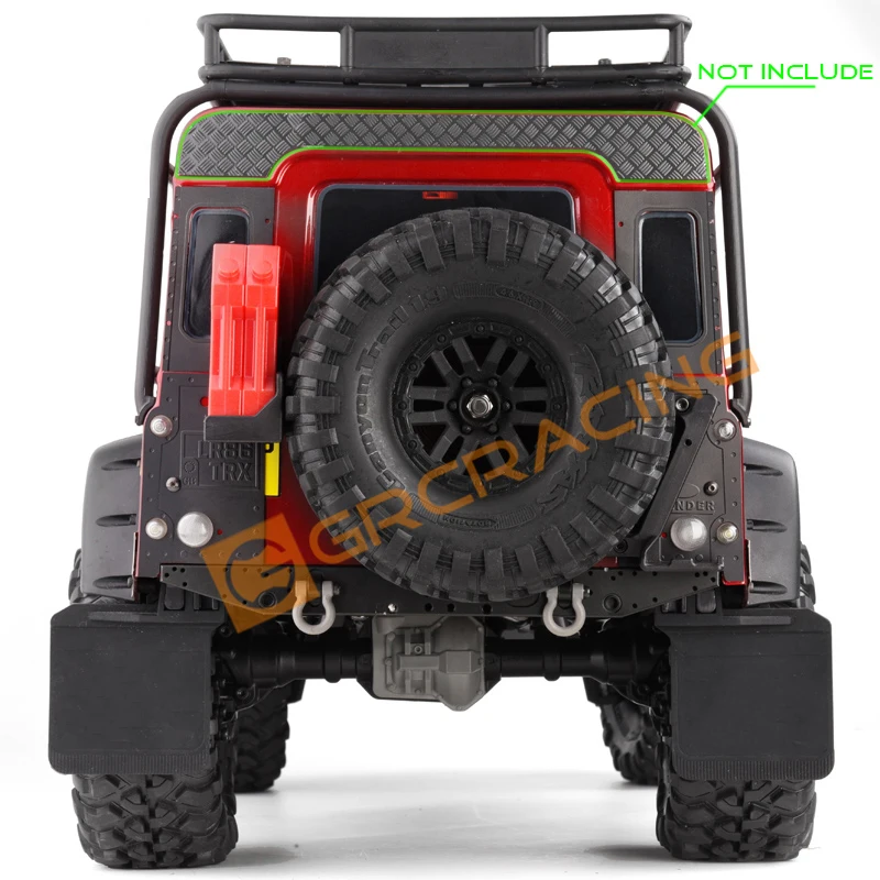 RC Crawler Metal Tail Door Panel Upgrade 2 RC Crawler Metal Tail Door Panel Upgrade - Image 2