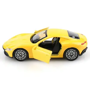 Diecast Pull-Back Sports Car in Red, Yellow & Black 12 Sbc89cf2db6fb476dba34a056a336f4552