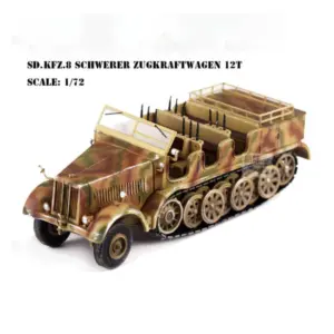 German Sd.Kfz. 8 1/72 Scale Military Model