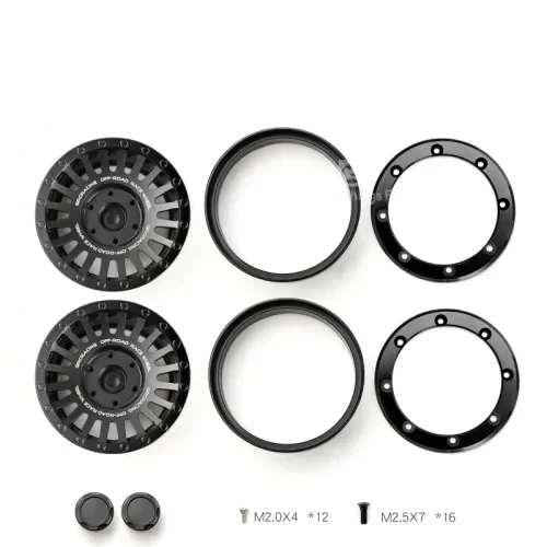1/10 RC Crawler Beadlock Wheel Hubs Set 8 1/10 RC Crawler Beadlock Wheel Hubs Set - Image 8
