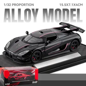 Red 1:32 Diecast Sports Car Model 18 Sbcce3f888ccf40a781f21195b6a9c62bS
