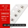 50-Pack 0805 Ceramic Capacitors 22nF, 50V-500V