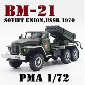 Russian Army BM-21 Hail Rocket Launcher Model
