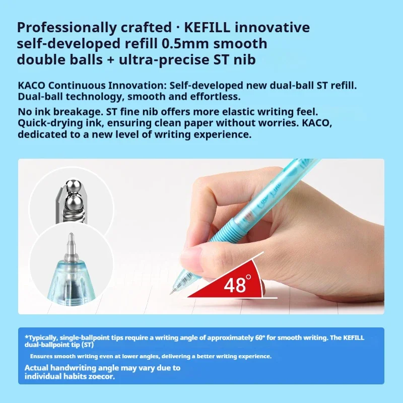 Coastline Blue Retractable Gel Pen 0.5mm 5 Coastline Blue Retractable Gel Pen 0.5mm - Image 5