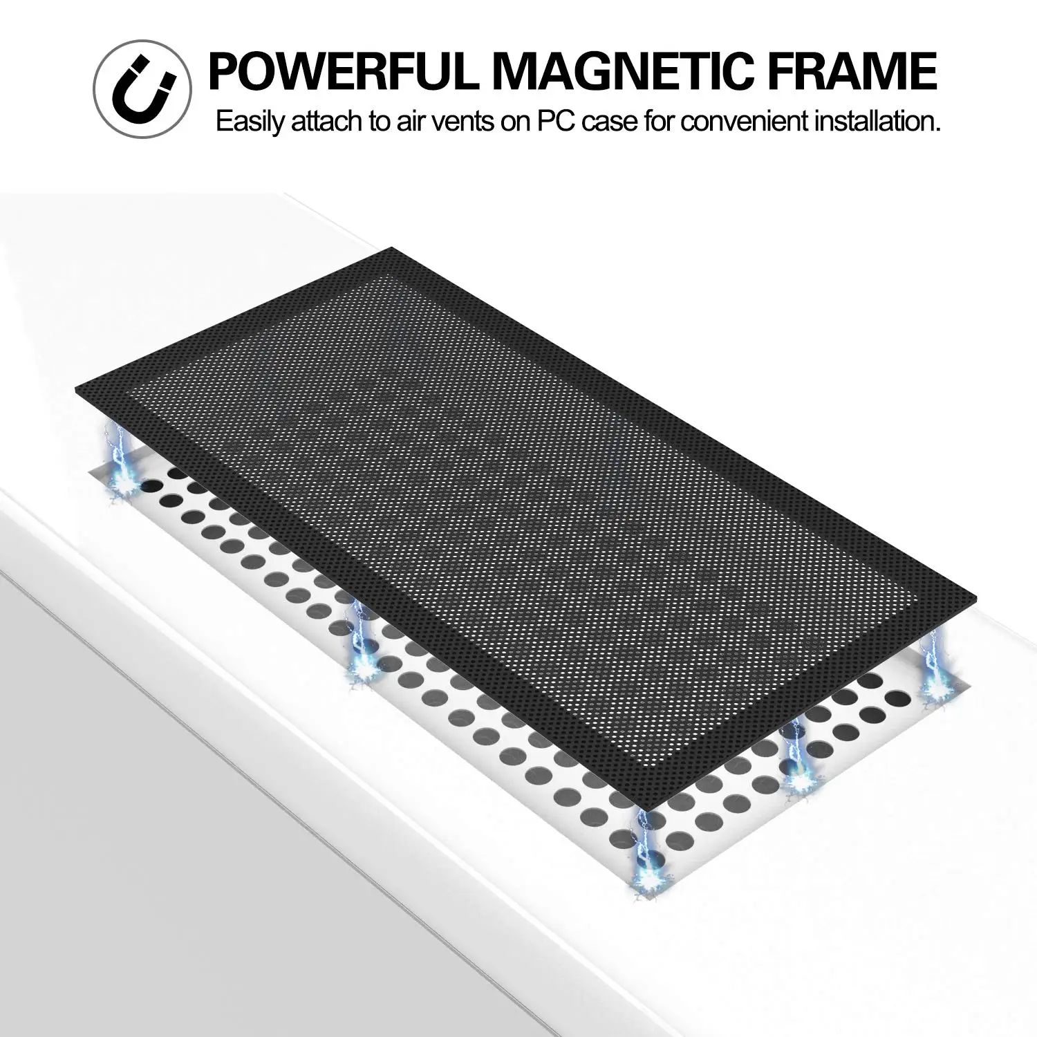 Magnetic Dustproof PC Filter Cover 12x12/24/36 cm 2 Magnetic Dustproof PC Filter Cover 12x12/24/36 cm - Image 2