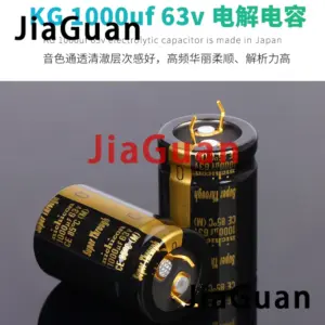 Nichicon KG Super Through Capacitors Set 1000µF 63V