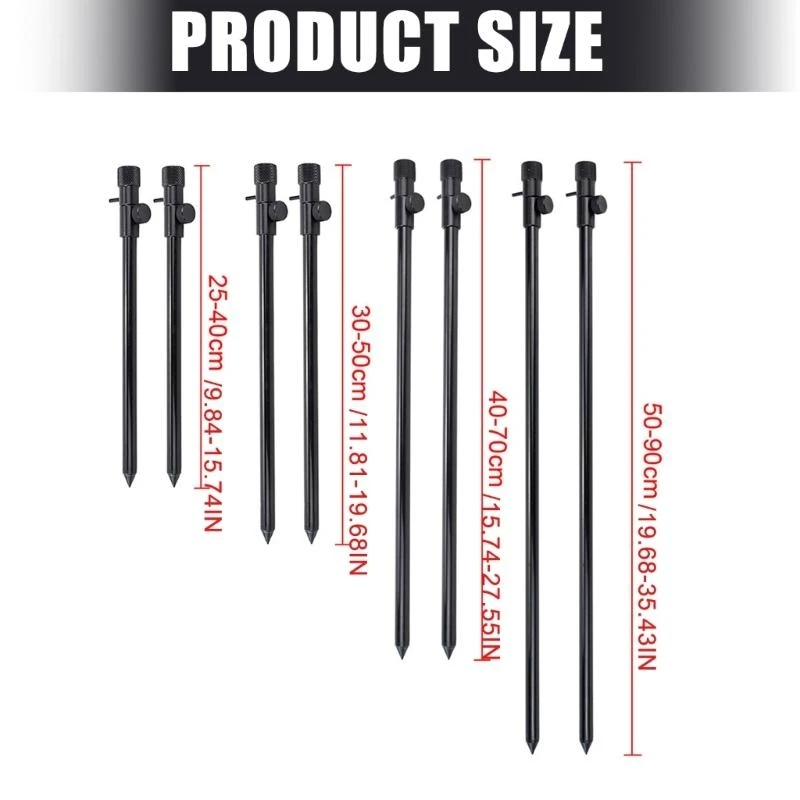 Adjustable Aluminum Fishing Alarm Support 3 Adjustable Aluminum Fishing Alarm Support - Image 3