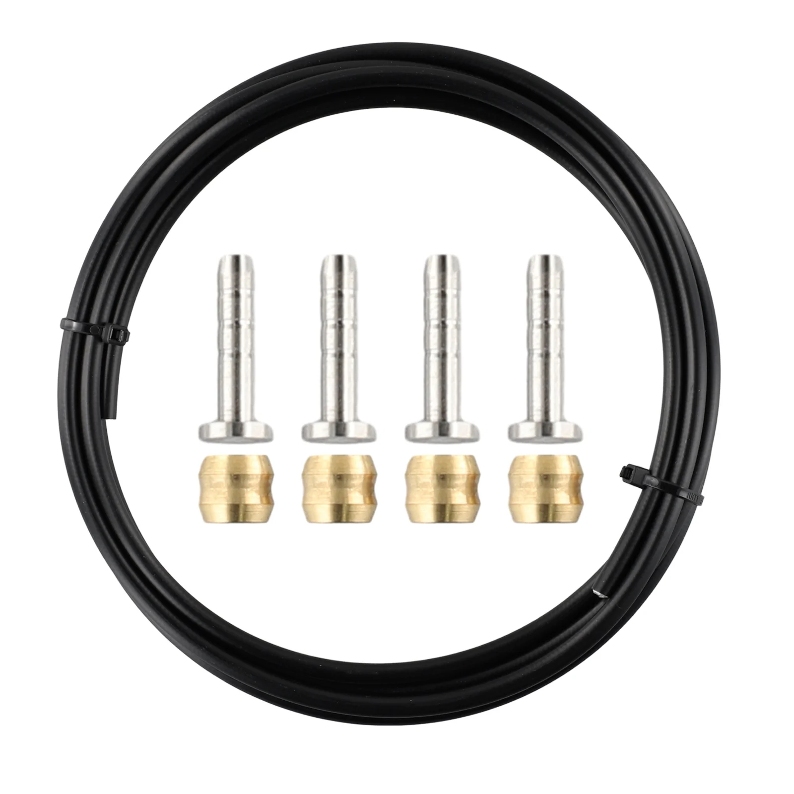 High-Quality Bicycle Hydraulic Brake Hose Set 2 High-Quality Bicycle Hydraulic Brake Hose Set - Image 2
