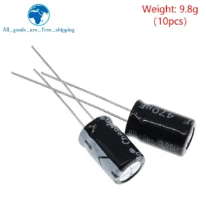 20-Pack 470μF 25V Electrolytic Capacitors for STM Devices 8 Sbfb9f19e23b745b5affede7d93b25726O