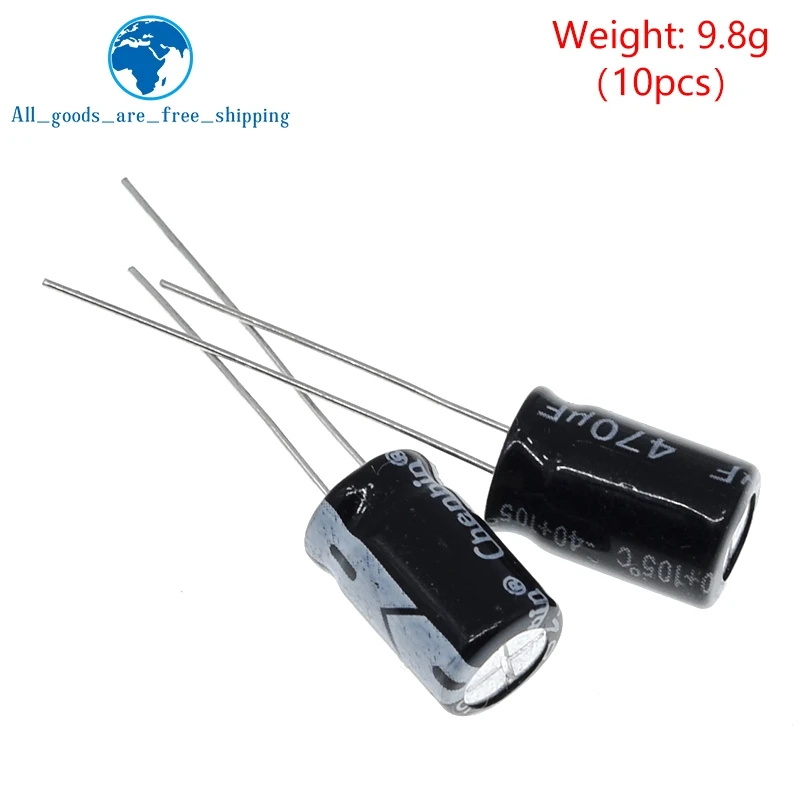 20-Pack 470μF 25V Electrolytic Capacitors for STM Devices 3 20-Pack 470μF 25V Electrolytic Capacitors for STM Devices - Image 3