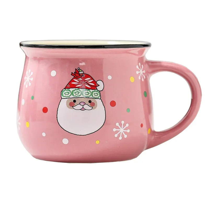 Festive 350mL Ceramic Holiday Mug with Cartoon Designs 5 Festive 350mL Ceramic Holiday Mug with Cartoon Designs - Image 5