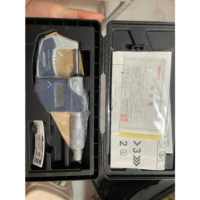 Mitutoyo 0-25mm Digital Micrometer Model 293-821-30 5 Mitutoyo 0-25mm Digital Micrometer Model 293-821-30 - Image 5