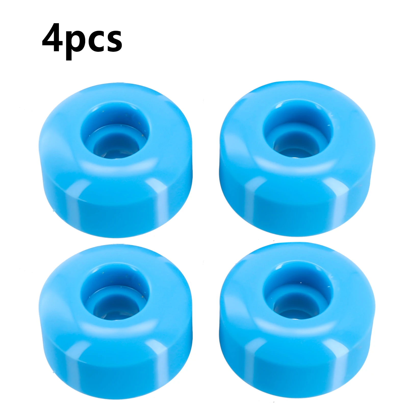 Red Skateboard Wheels 52mm x 32mm, 95A Hardness 4 Red Skateboard Wheels 52mm x 32mm, 95A Hardness - Image 4