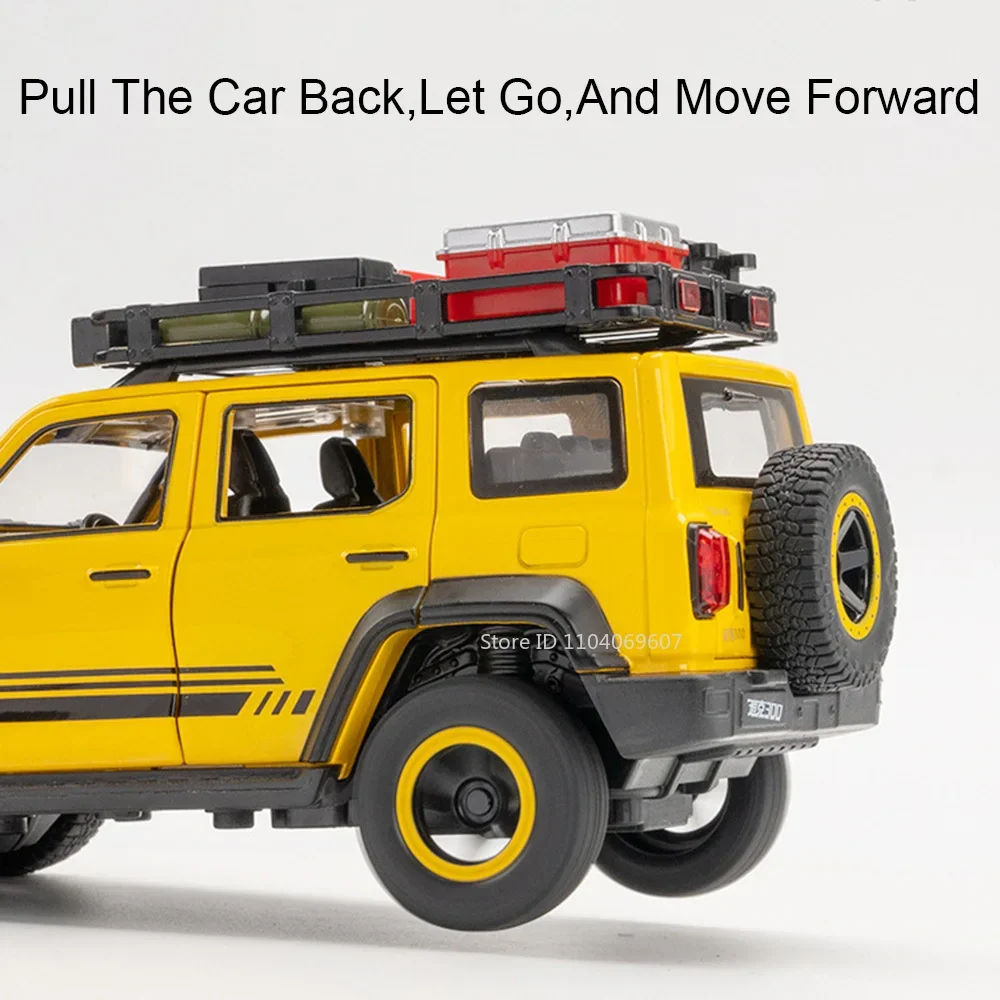 Vibrant Yellow 1:24 Scale Off-Road Tank 300 Model 3 Vibrant Yellow 1:24 Scale Off-Road Tank 300 Model - Image 3
