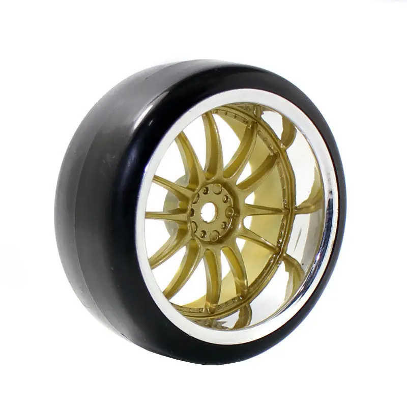 1/10 Scale RC Drift Tires with Red Accents 4 1/10 Scale RC Drift Tires with Red Accents - Image 4