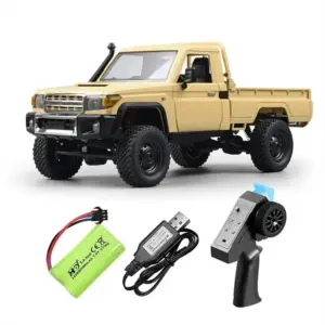 1/12 Scale RC Pickup Truck with LED Lights 17 Sc3ec31455a9e41b8bb0cf8fcbec4c5eeO