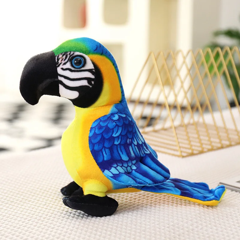 Vibrant 25cm Plush Parrot for Decor or Collecting 8 Vibrant 25cm Plush Parrot for Decor or Collecting - Image 8