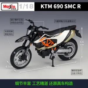 KTM 690 SMC R 1:18 Diecast Motorcycle Model 7 Sc50d0966777f4a72af369ef1c6109c5bL