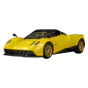 Yellow Pagani Huayra 1:32 Scale Diecast Model 15 Sc53ee513836e4d58b763a13dfbc6f6ee5