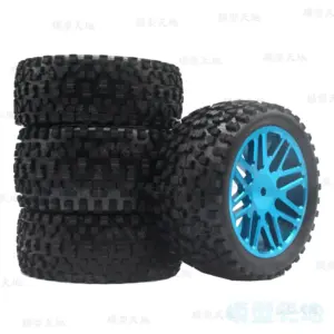 Off-Road RC Tire Set with Aluminum Rims 13 Sc683c52bcd8d4f2da195b2d3d8015b6d7