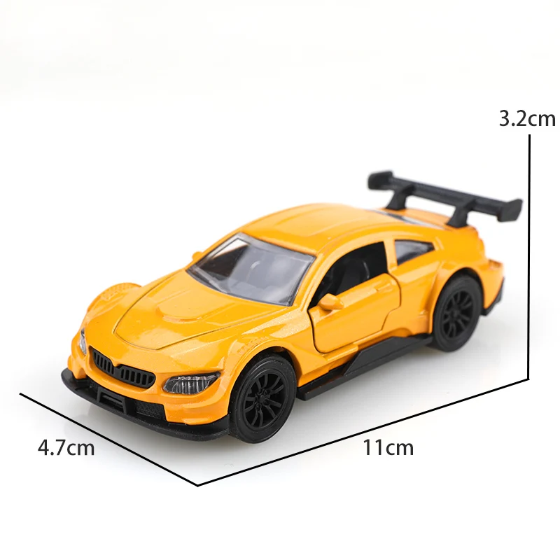 Vibrant Orange BMW M4 1:38 Diecast Model 8 Vibrant Orange BMW M4 1:38 Diecast Model - Image 8