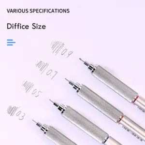 Metal Adjustable Mechanical Pencil 0.3-0.9mm 11 Sc7901121203b4f92a47f0b6eaa7b78f9z