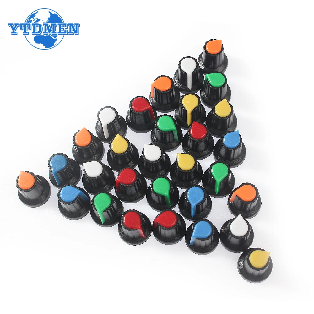 YTD MEN WH148 Potentiometer Knobs Set 6 YTD MEN WH148 Potentiometer Knobs Set - Image 6