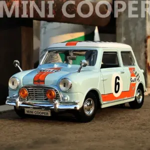 Mini Cooper Diecast Model 1:18 Scale Classic Car