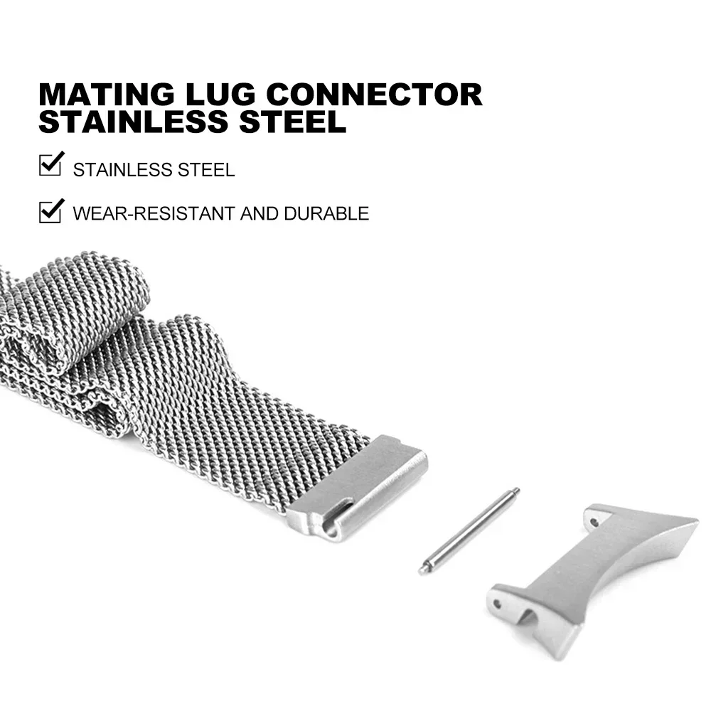 Stainless Steel Quick Fit Adapter for Galaxy Watch 3 Stainless Steel Quick Fit Adapter for Galaxy Watch - Image 3