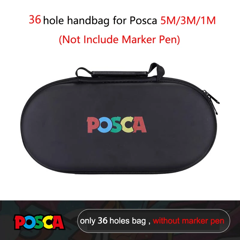 POSCA Marker Storage Bag with 138 Holes 9 POSCA Marker Storage Bag with 138 Holes - Image 9
