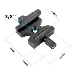 Premium CNC Aluminum Quick Release Clamp for Photography 17 Sc9c771a0395f4d6b885cbce6fbedb7efA