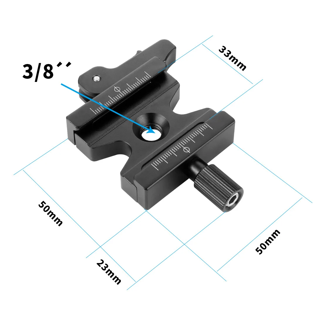 Premium CNC Aluminum Quick Release Clamp for Photography 8 Premium CNC Aluminum Quick Release Clamp for Photography - Image 8