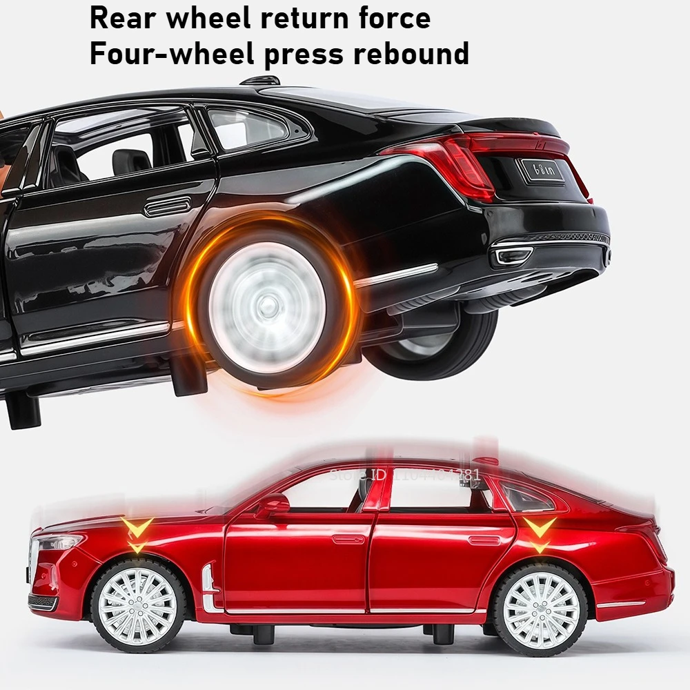 1:32 Scale Alloy Car Model in Vibrant Colors 4 1:32 Scale Alloy Car Model in Vibrant Colors - Image 4