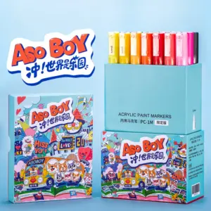 Vibrant 8-Color Uni POSCA Graffiti Marker Set 12 Scb3769acce2844e5b33e3a7e62cc27dbB