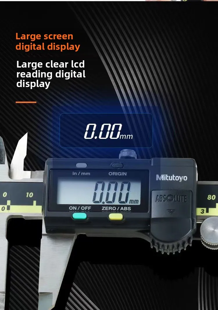 Mitutoyo 150mm Digital Caliper with LCD Display 5 Mitutoyo 150mm Digital Caliper with LCD Display - Image 5