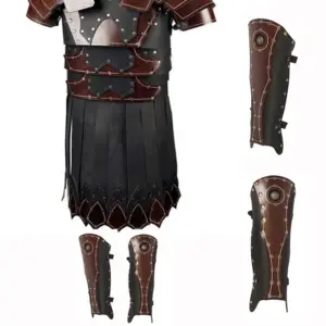 Medieval Faux Leather Gaiters for Cosplay 10 Scd2bb50dbe4647f4abb33376b4f0a1fbG