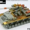 Yan Model PE-35092 1/35 88mm FLAK 36 auf PZ.Kpfe.IV Ausf.H(for Dragon 6829)