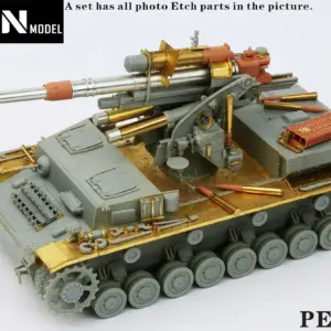 Yan Model PE-35092 1/35 88mm FLAK 36 auf PZ.Kpfe.IV Ausf.H(for Dragon 6829)
